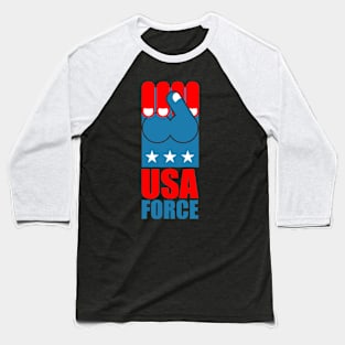 USA force hand. American fist Baseball T-Shirt